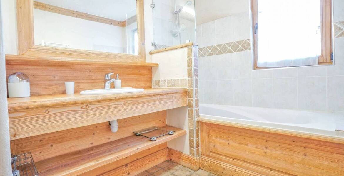 Este apartamento en Meribel es un apartamento de lujo