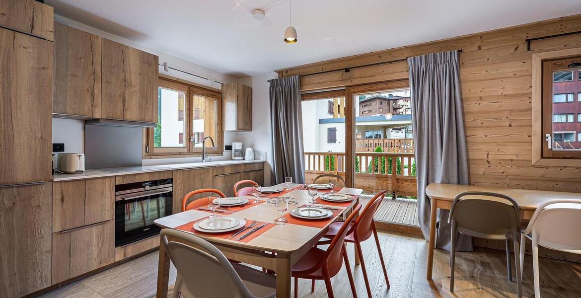 Un appartement à louer à Courchevel 1650 proche des pistes 