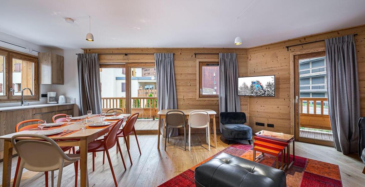 An apartment for rental in Courchevel 1650 near the slopes