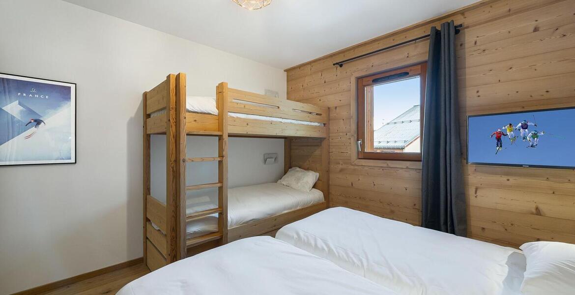 This new apartment for rental in Courchevel 1650 Moriond 