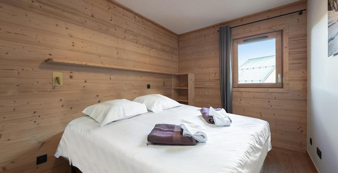 Este nuevo apartamento en alquiler en Courchevel 1650 