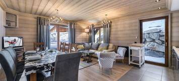 Situé à Courchevel 1650 Moriond, cet appartement à louer