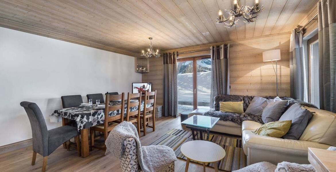 Situé à Courchevel 1650 Moriond, cet appartement à louer