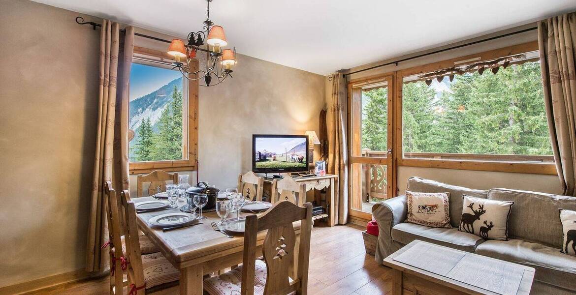 This apartment for rental in Le Belvédère, Courchevel 1650 