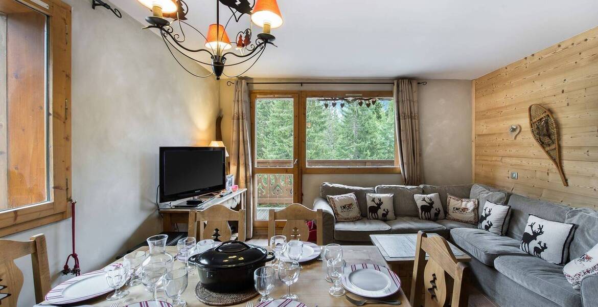 This apartment for rental in Le Belvédère, Courchevel 1650 