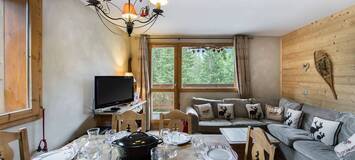 This apartment for rental in Le Belvédère, Courchevel 1650 