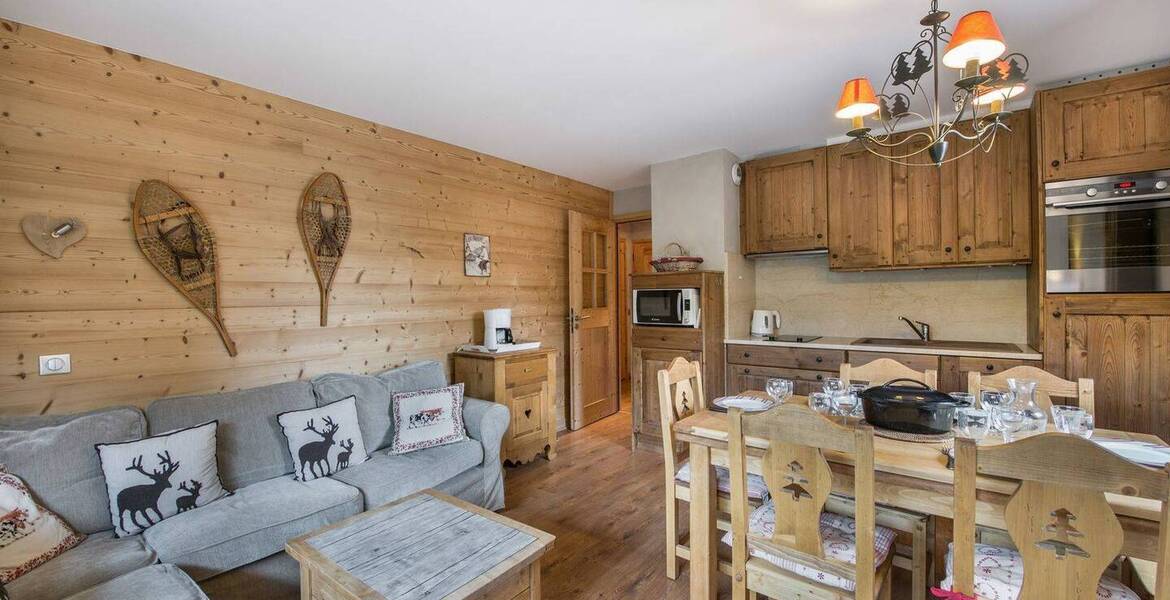 This apartment for rental in Le Belvédère, Courchevel 1650 