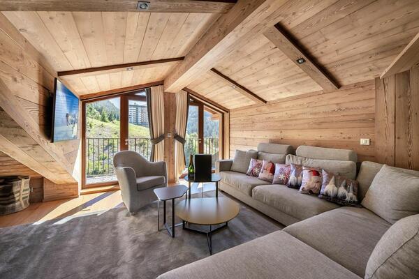 Au coeur de Courchevel 1650 Moriond, ce splendide penthouse 