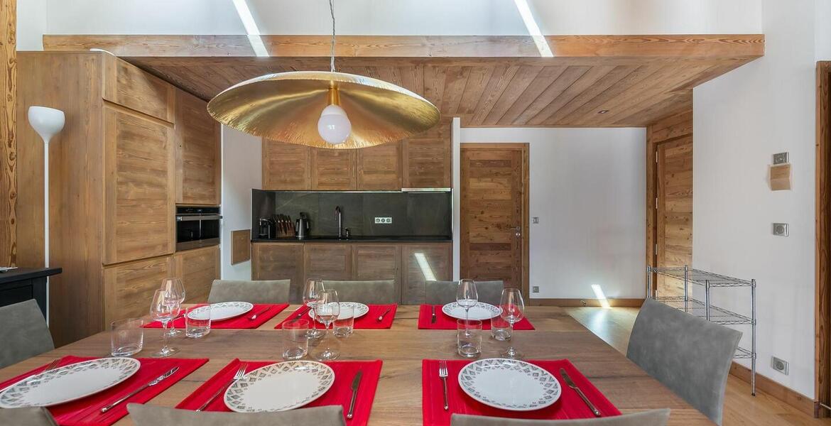 Au coeur de Courchevel 1650 Moriond, ce splendide penthouse 