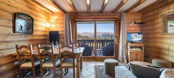 Apartamento de estilo alpino ubicado en Pralong Courchevel 