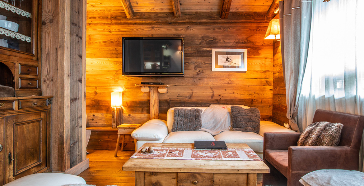 This flat in rental in Courchevel 1850 with 73 sqm 