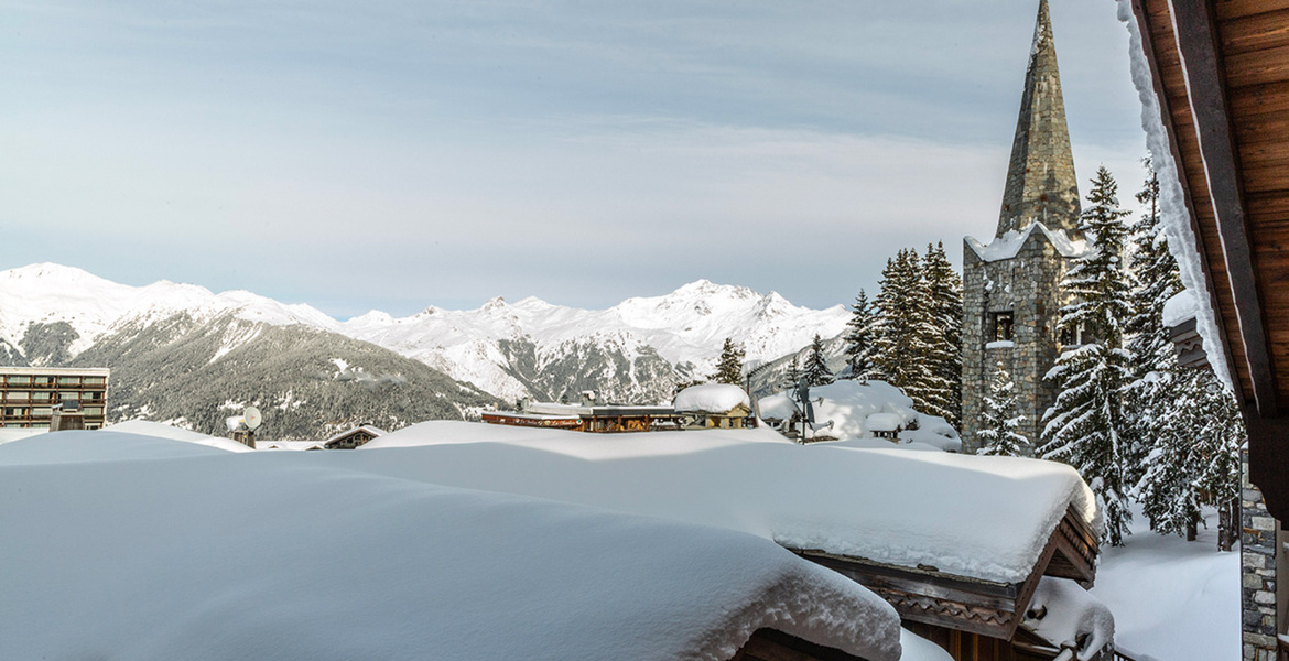 Cet appartement en location à Courchevel 1850 de 73 m² 