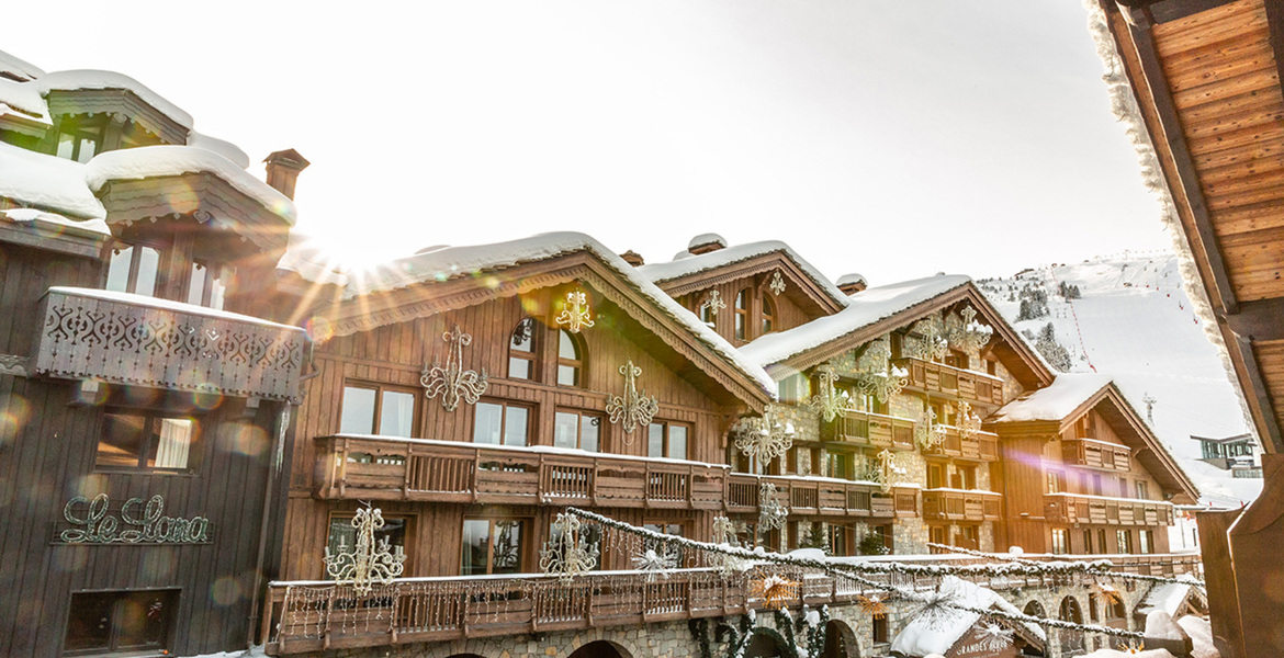 Cet appartement en location à Courchevel 1850 de 73 m² 