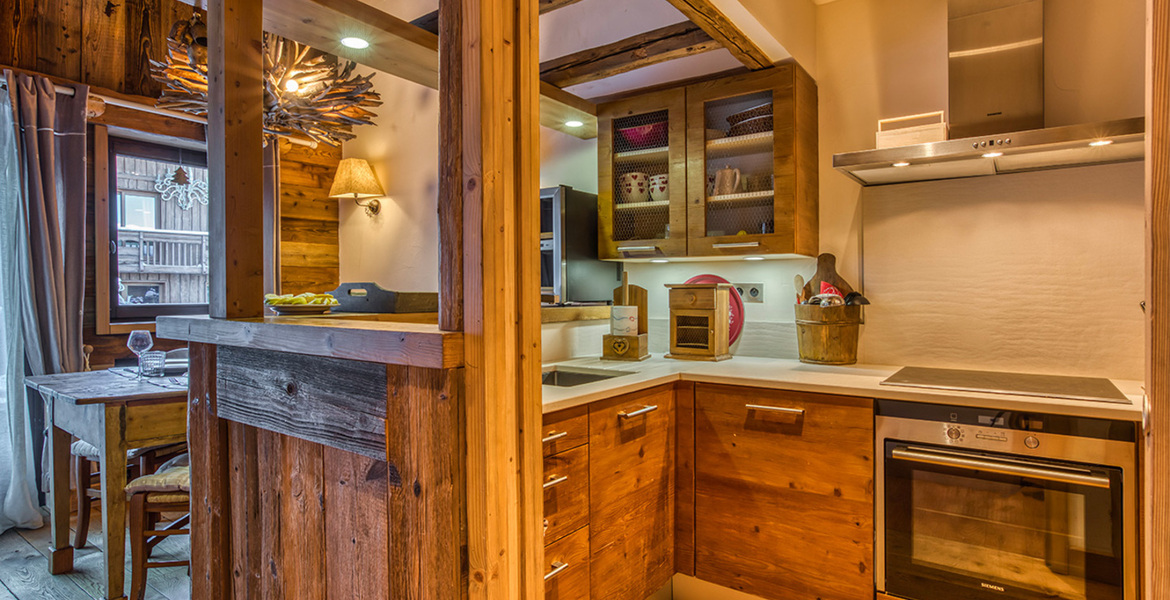 Cet appartement en location à Courchevel 1850 de 73 m² 