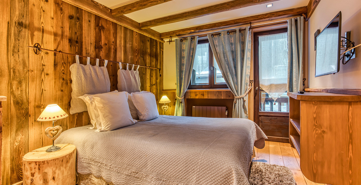 Un appartement à louer à Courchevel 1850 au design alpin 