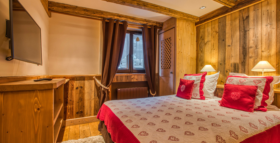 Un appartement à louer à Courchevel 1850 au design alpin 