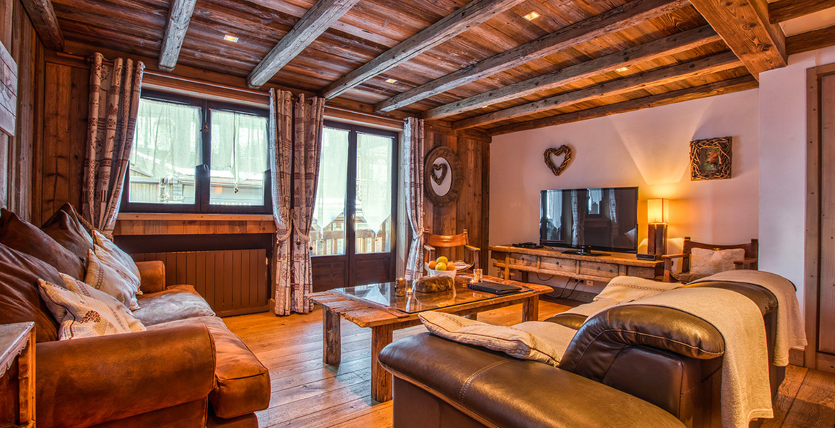 A flat for rental in Courchevel 1850 contemporary design
