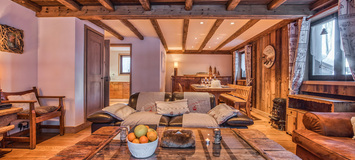 Un appartement à louer à Courchevel 1850 au design alpin 