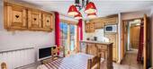 This apartment for rental with Savoyard style in Méribel 