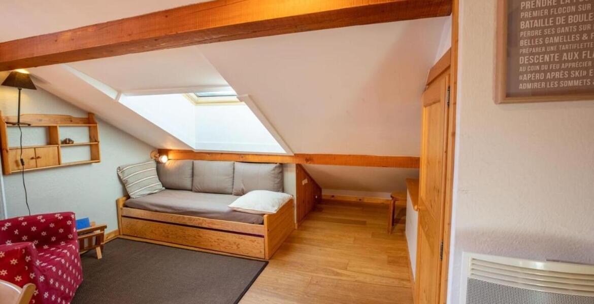 Situé à Méribel en Rhône-Alpes, ce charmant appartement 