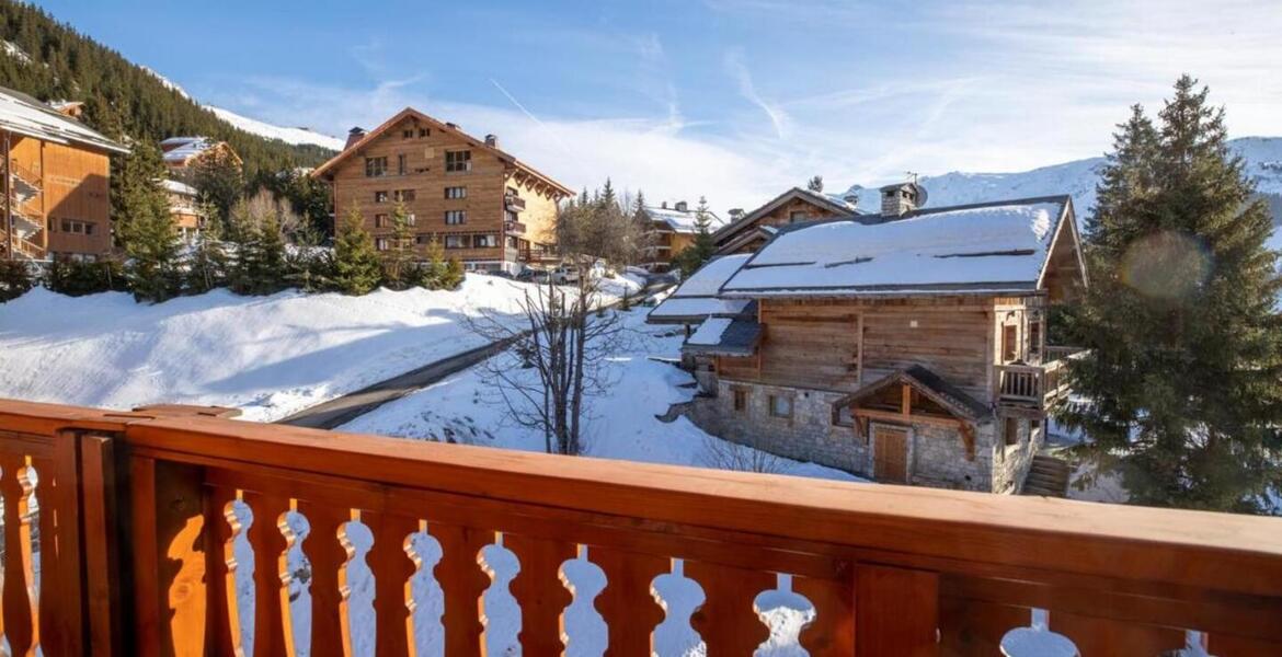 Situé à Méribel en Rhône-Alpes, ce charmant appartement 