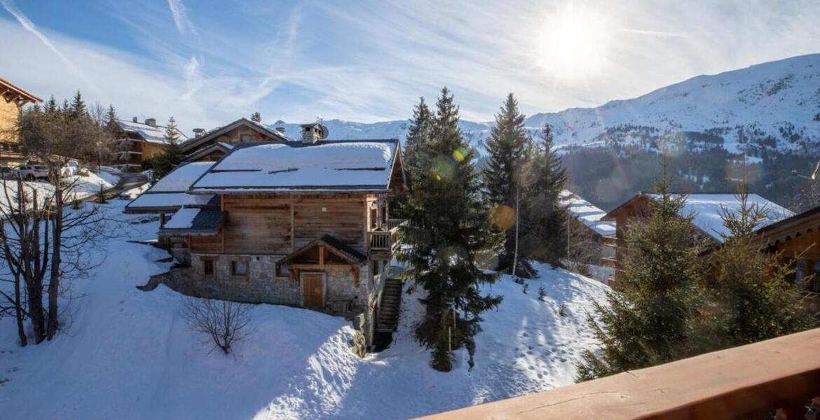 Situé à Méribel en Rhône-Alpes, ce charmant appartement 