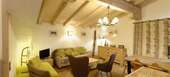 The Apartment of 66 m² on the first floor of the chalet
