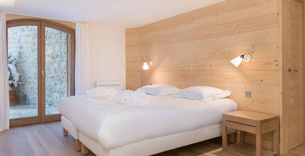 Grâce à sa surface de 110m² et ses trois chambres