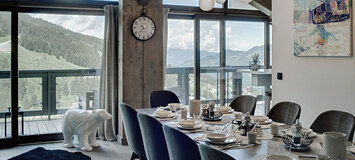 Appartement en attique dans la résidence à Courchevel 1650 