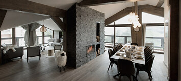 Penthouse flat in the residence in Courchevel 1650 