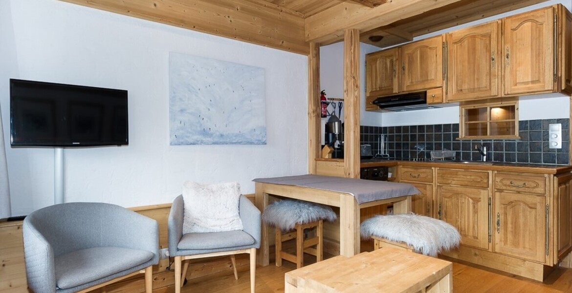 Cosy studio for rental located in Bellecôte, Courchevel 1850