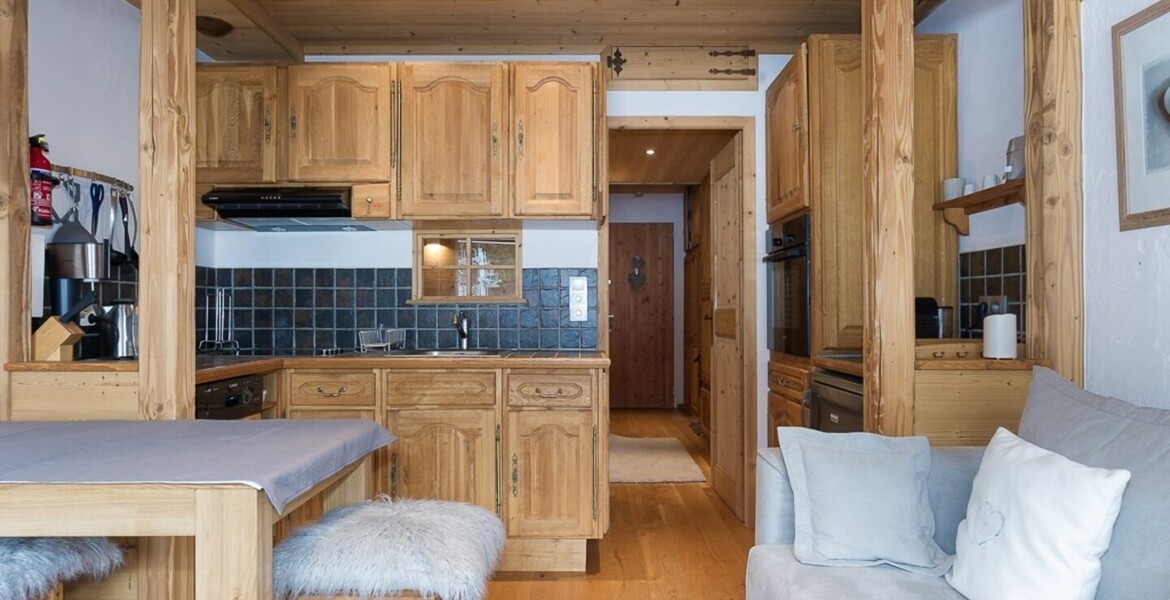 Cosy studio for rental located in Bellecôte, Courchevel 1850