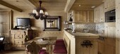 A chalet atmosphere in this apartment for rental 