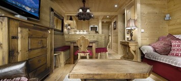 A chalet atmosphere in this apartment for rental 