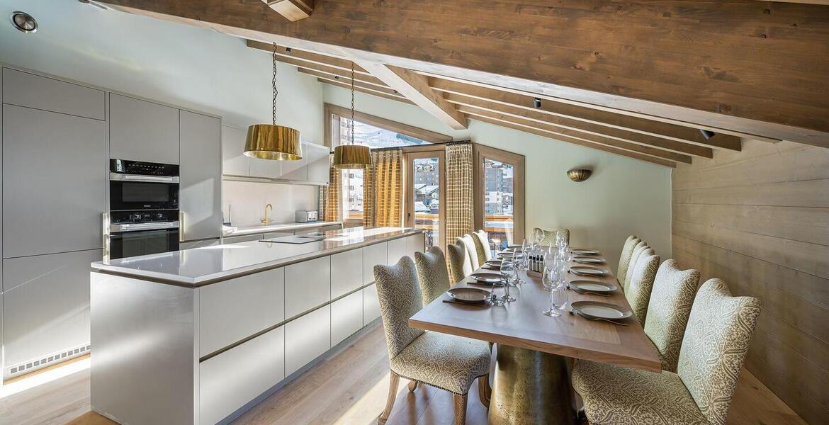 Gran apartamento en el centro de Courchevel 1650 Moriond