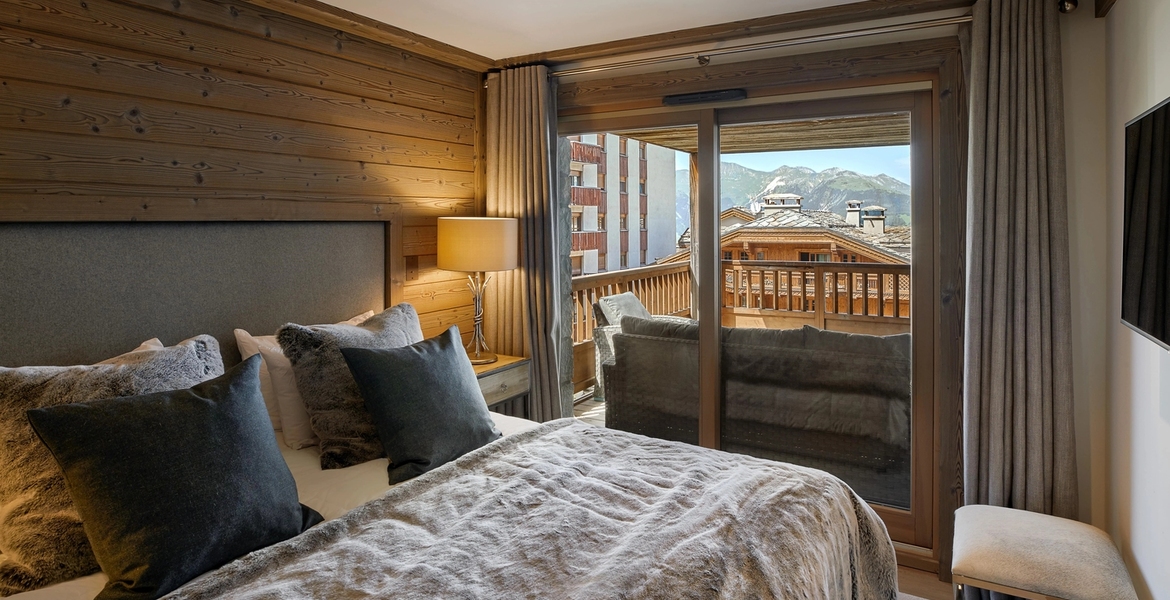 Apartamentos de estilo montañés en alquiler en Courchevel