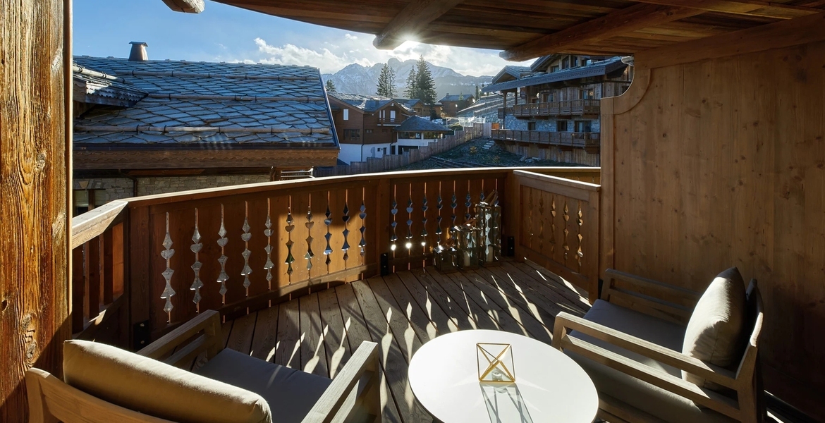 Appartements de style montagnard à louer à Courchevel 1850