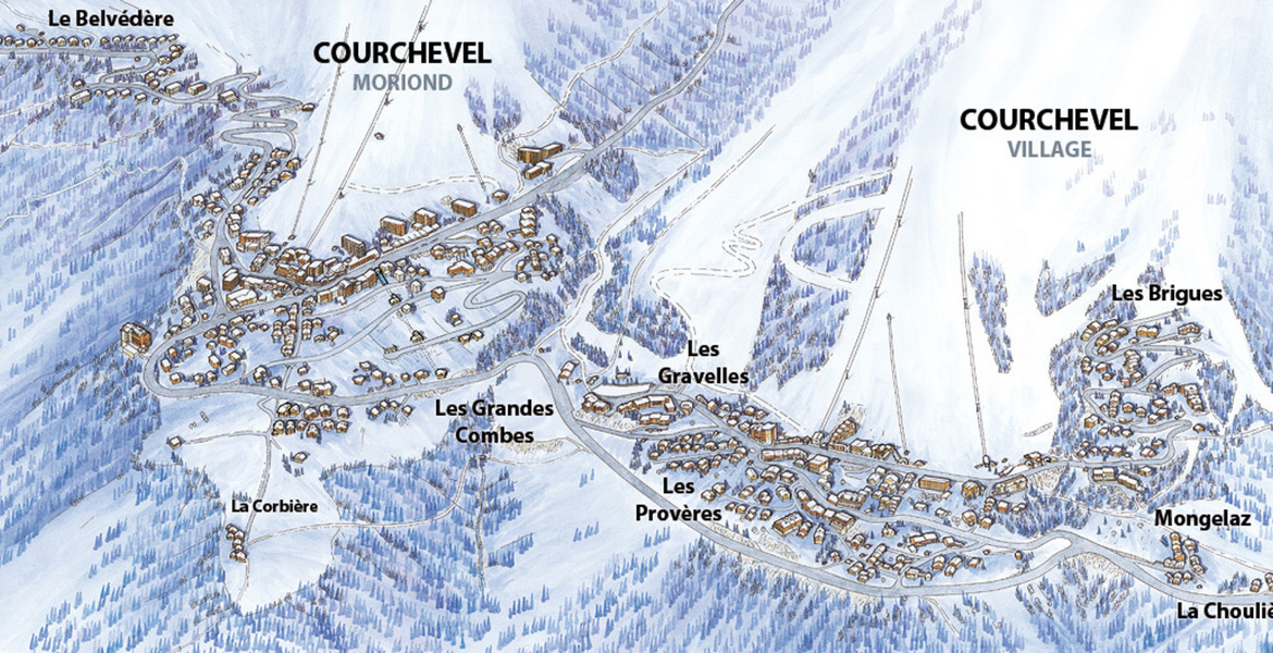 Beautiful apartment for rental in Courchevel 1650 Moriond