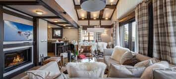 This magnificent duplex for rental in Courchevel 1650 