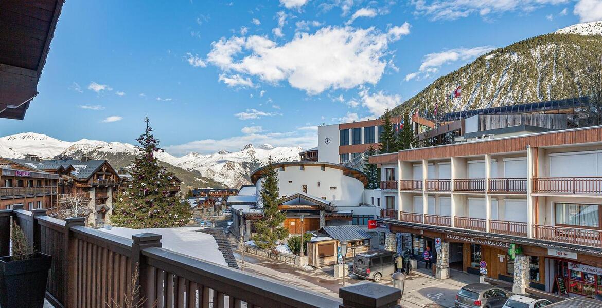 Ce magnifique duplex à louer est idéalement à Courchevel1650