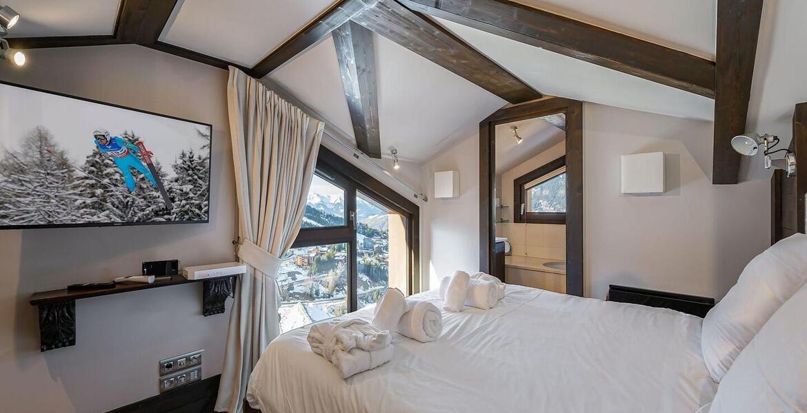 This magnificent duplex for rental in Courchevel 1650 