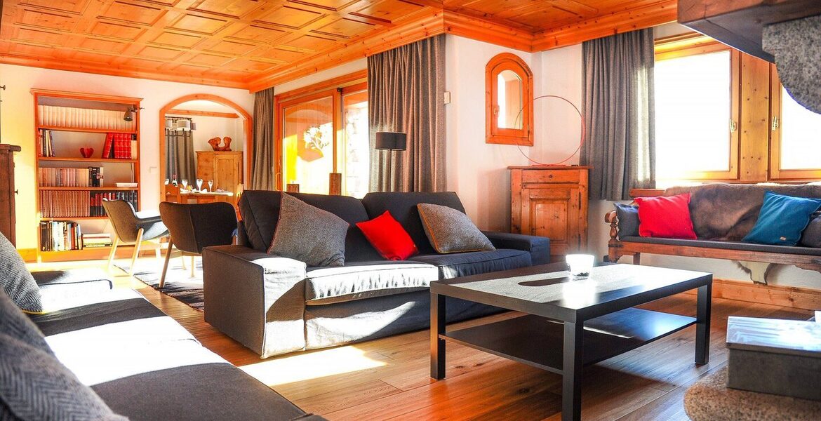 Chalet for rental in Le Raffort, Méribel  with 215 sqm 