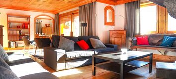 Chalet for rental in Le Raffort, Méribel  with 215 sqm 