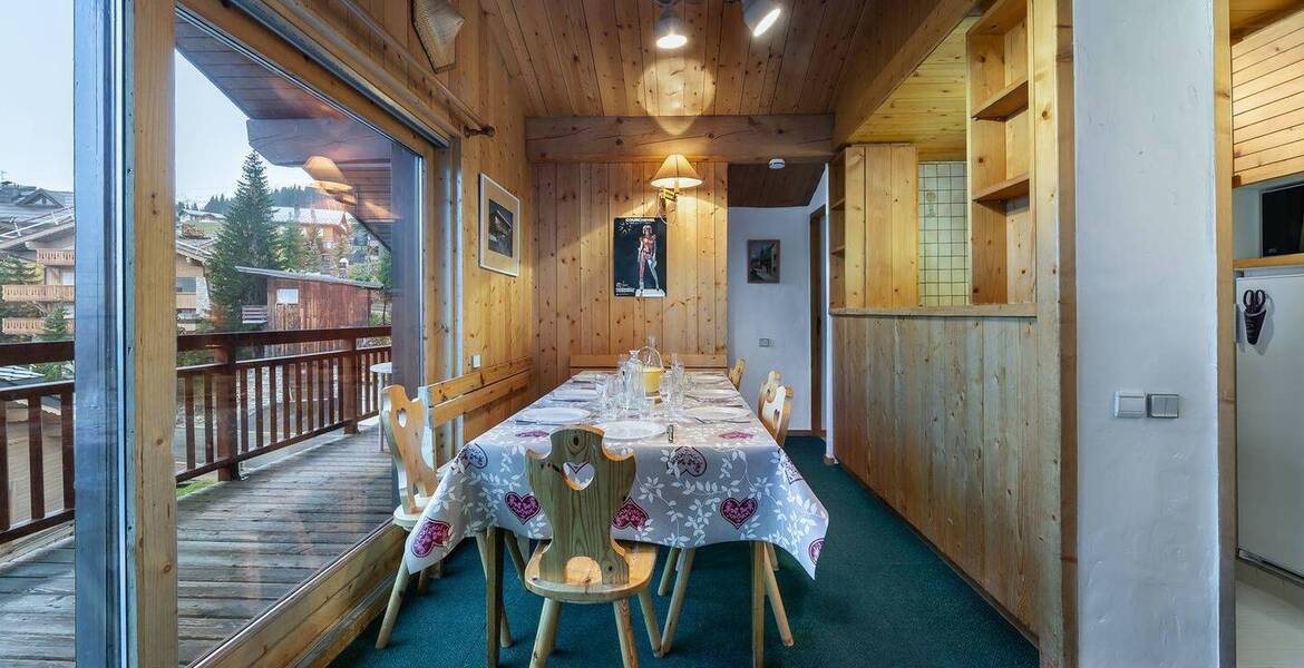 With its 78sq.m this chalet can accommodate up to 8 people 