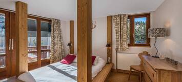 Apartamento en alquiler está ubicado en Plantret Courchevel 