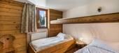 Apartment for rental is located in the Plantret Courchevel 