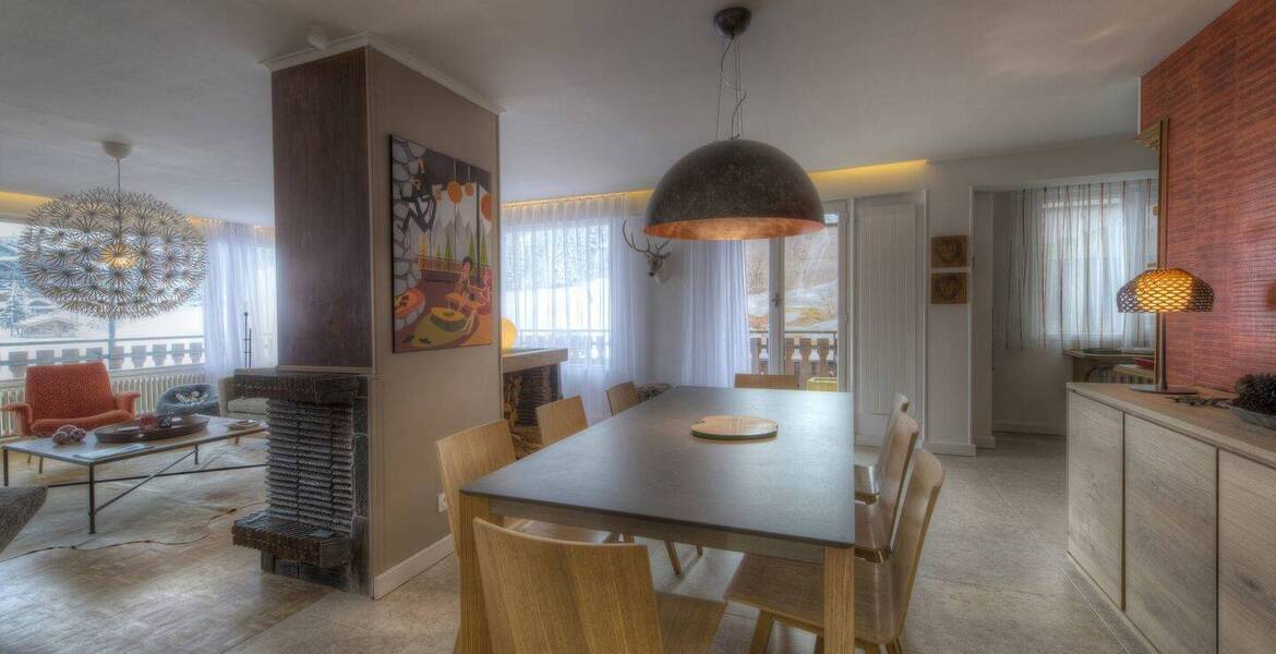 Courchevel 1850 location appartement de standing de 150 m²