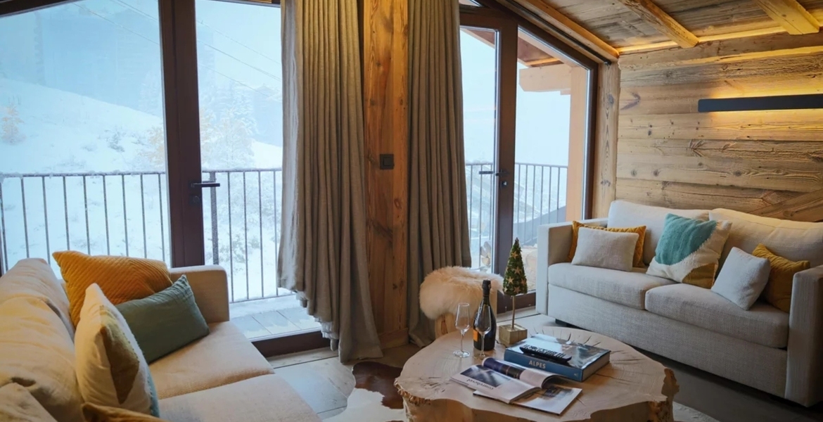 Encantador apartamento en residencia de lujo en Courchevel