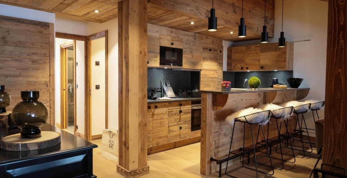 Encantador apartamento en residencia de lujo en Courchevel