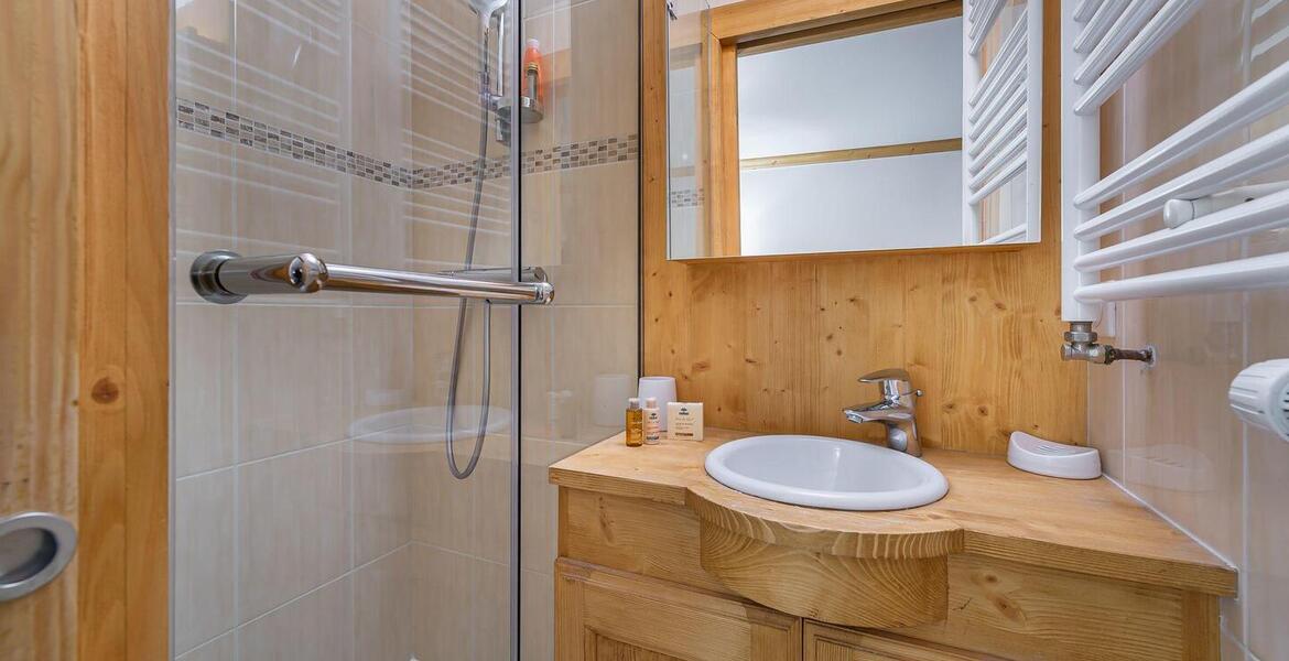 Duplex apartment studio for rental in Chenus, Courchevel